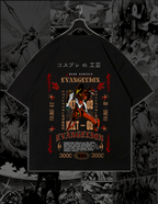 EVA UNIT-02 - "SYNCHRONIZATION" - Premium Oversized [240 GSM] Tee