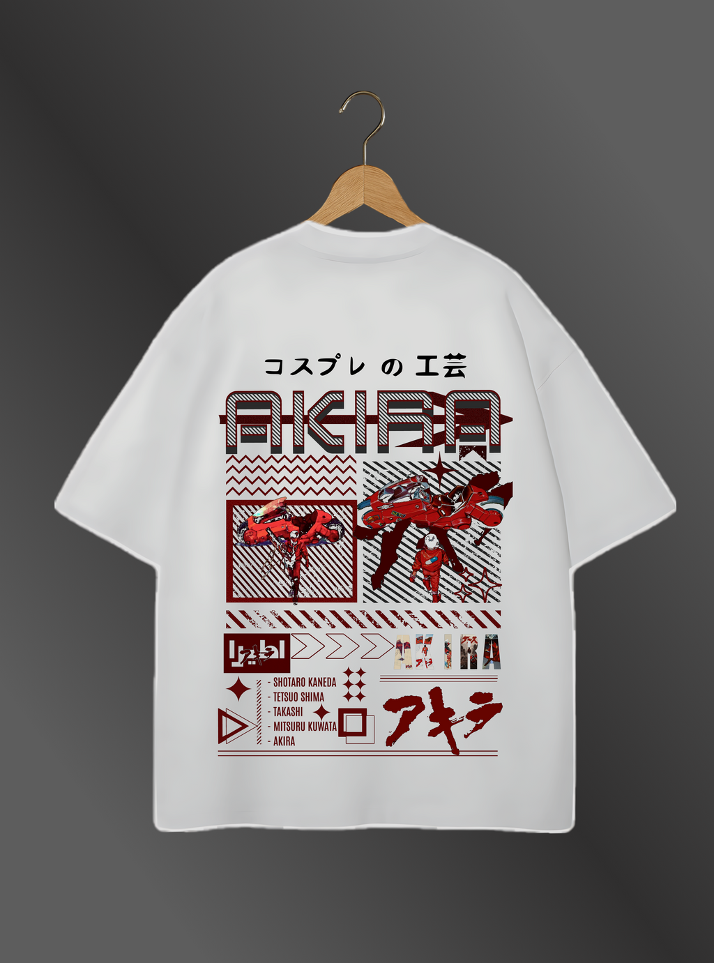 AKIRA - "MECHA FLUX NEO TOKYO" - Premium Oversized [240 GSM] Tee