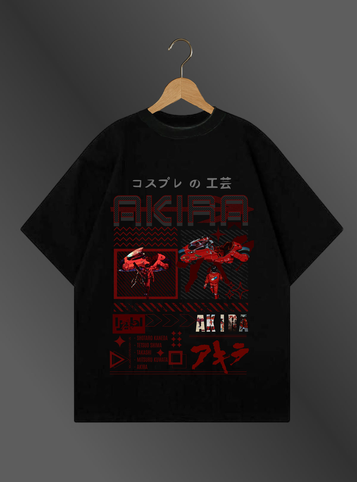 AKIRA - "MECHA FLUX NEO TOKYO" - Premium Oversized [240 GSM] Tee